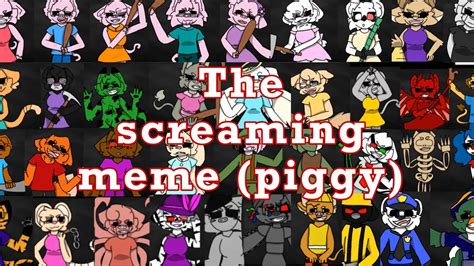 screaming meme piggy.